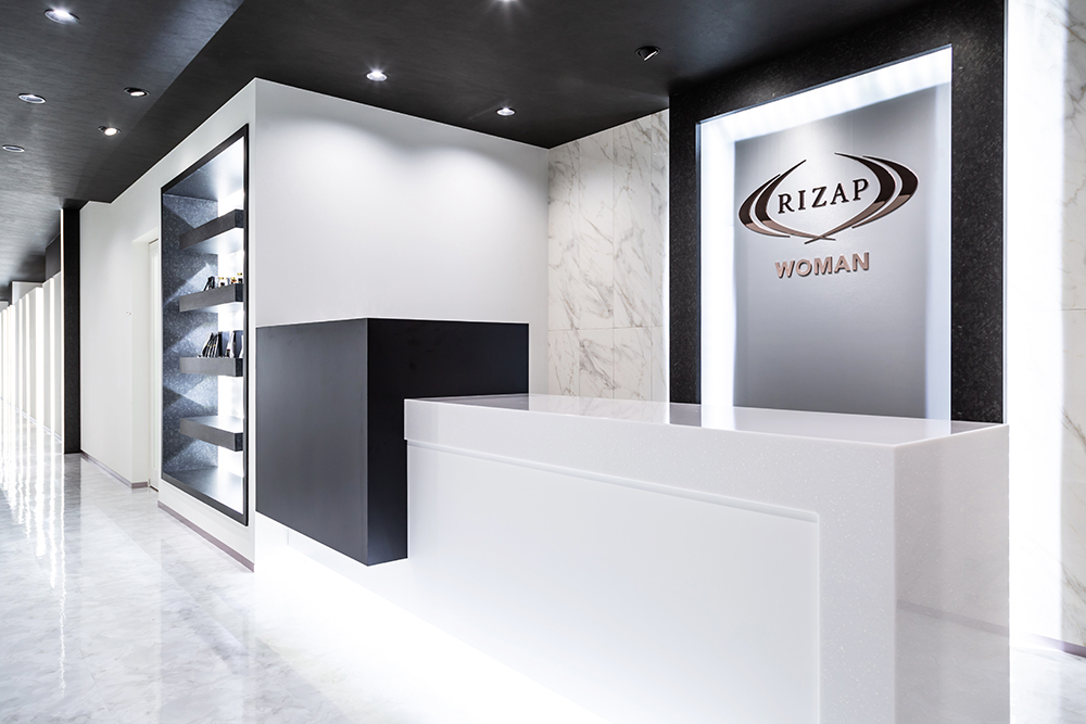 ライザっっぷウーマン銀座店のフロント