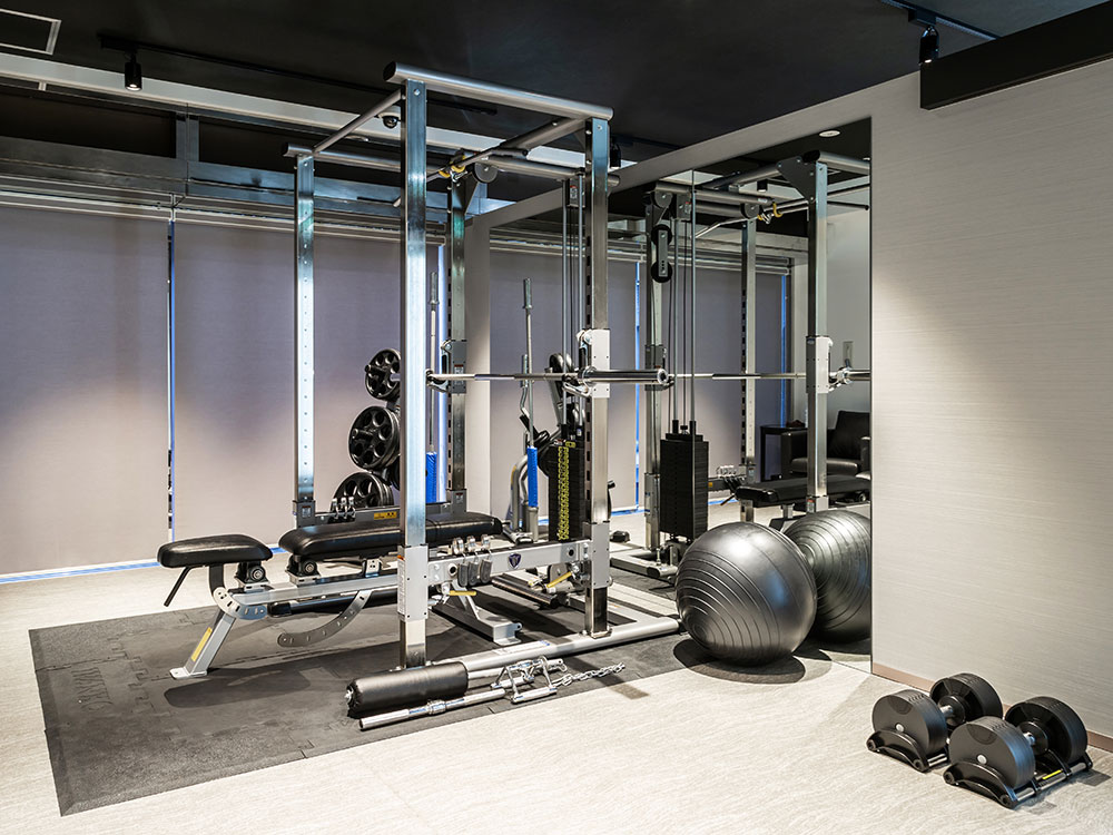 ライザップウーマン銀座店のトレーニングルーム